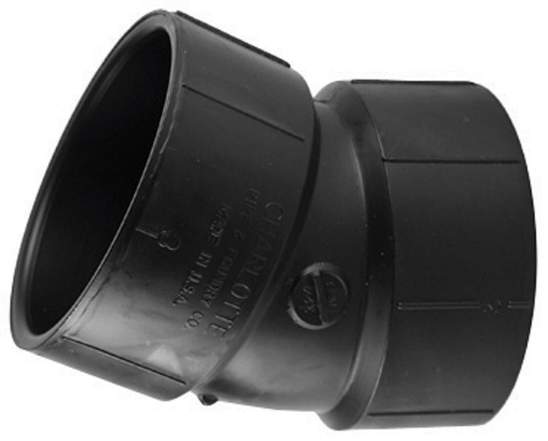 Elbow 1/16 Abs Dwv 4''Hxh (Pack Of 1)