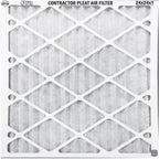 Pltd Fltr 24X24X1 Merv 8 (Pack Of 12)