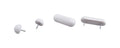 Toilet Seat Bumpers(Pack Of 1)