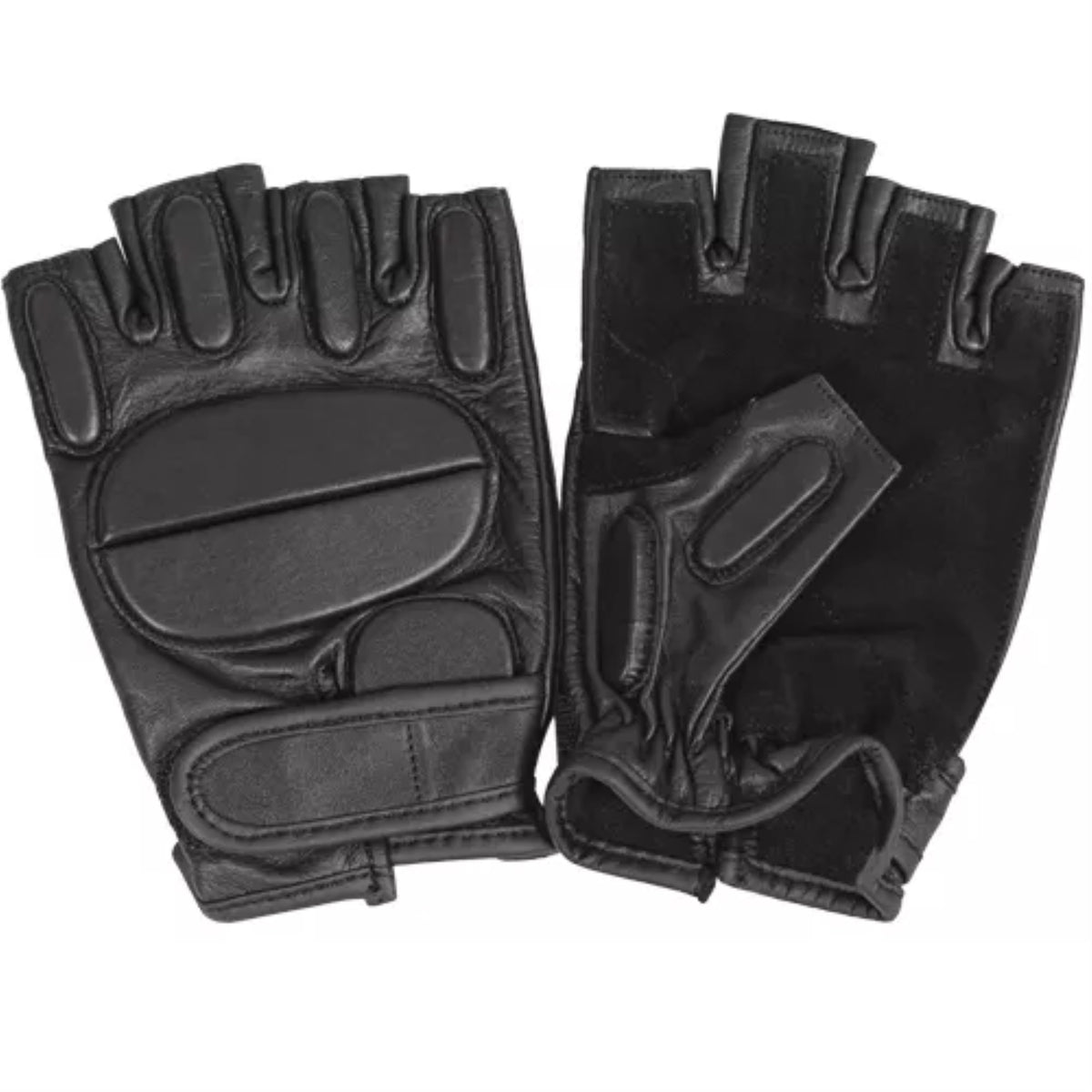 Half Finger Rappelling  Glove  Black 2XL