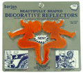 Sitting Lady Stick On Amber Reflector  - 2 Per Pack