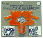 Sitting Lady Stick On Amber Reflector  - 2 Per Pack
