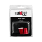 Red Tire Valve Stem Caps – Set of 2