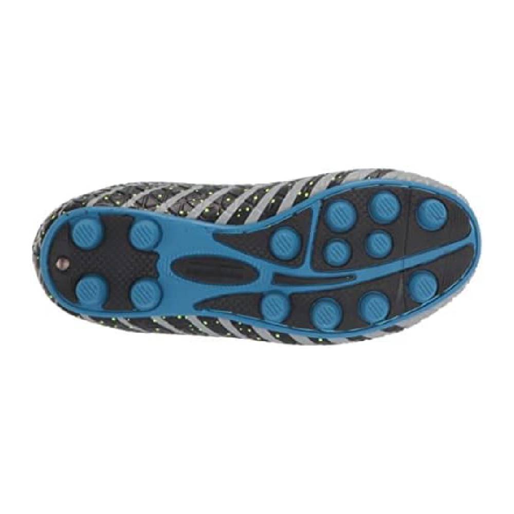 Vizari Bolt Youth Firm Ground Soccer Shoes – Blue/Black/Silver