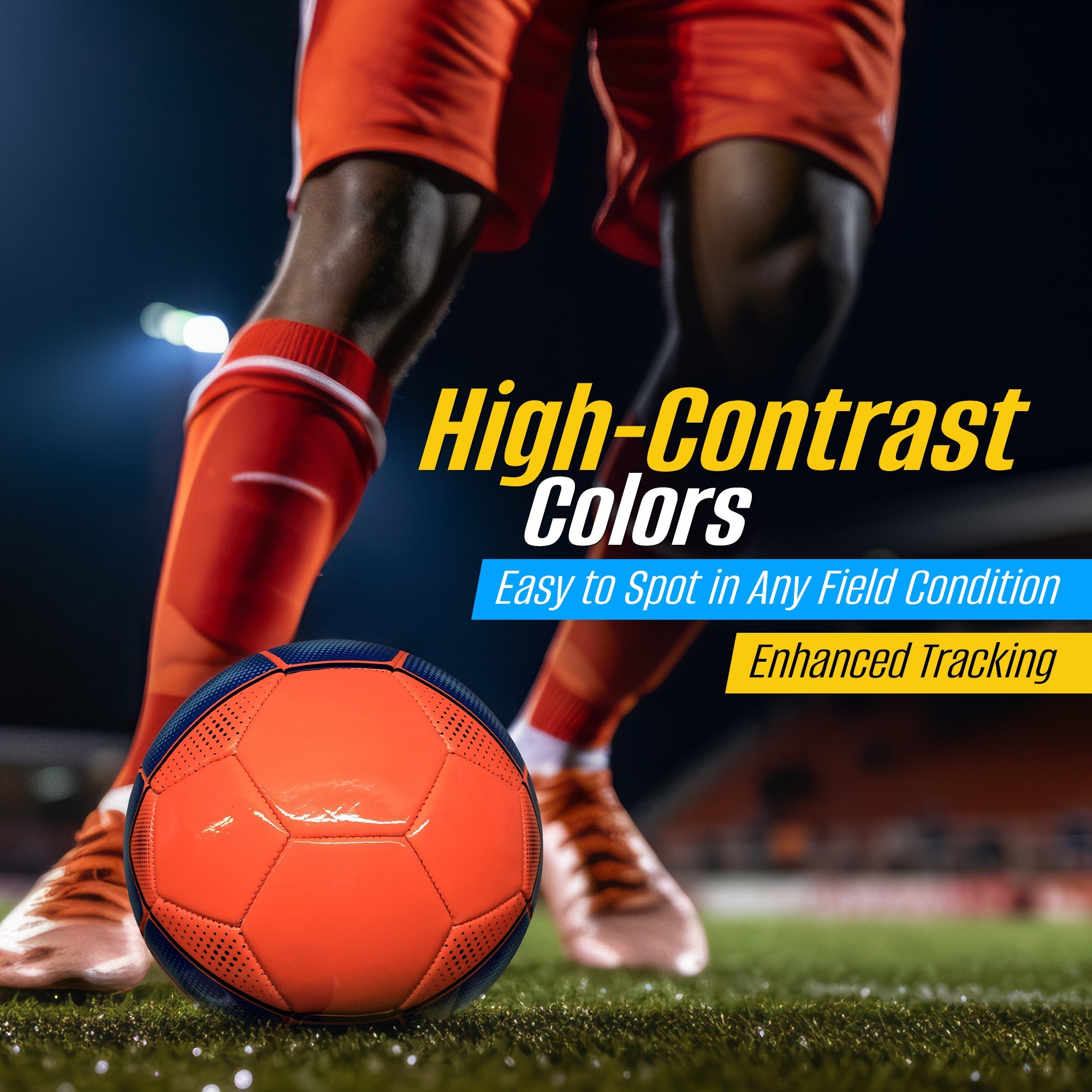 Vizari Sports Cordoba USA Soccer Balls – Orange