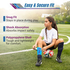 Vizari Frost Youth Soccer Shin Guards – Blue/Maroon