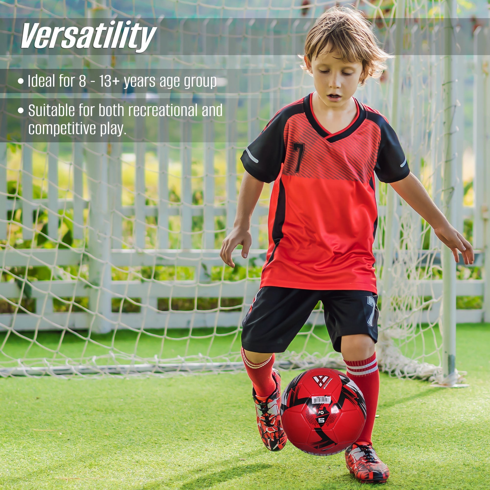 Club Team Soccer Balls - Manchester Red - Vizari Sports