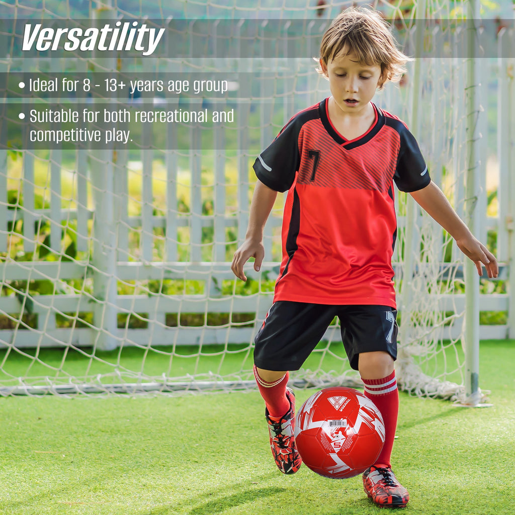 Vizari Club Team Soccer Ball – Munich Red