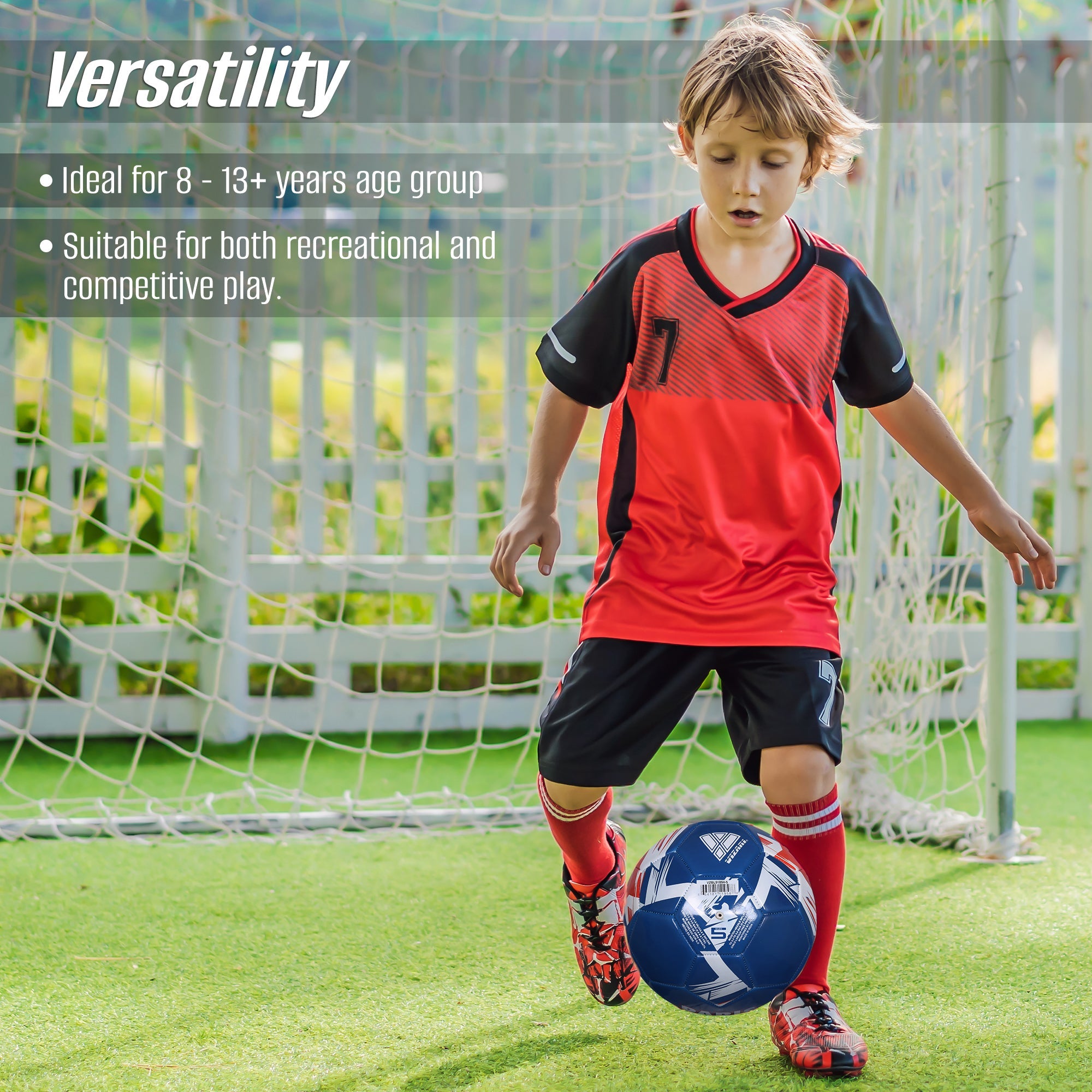Club Team Soccer Balls - Paris Blue - Vizari Sports