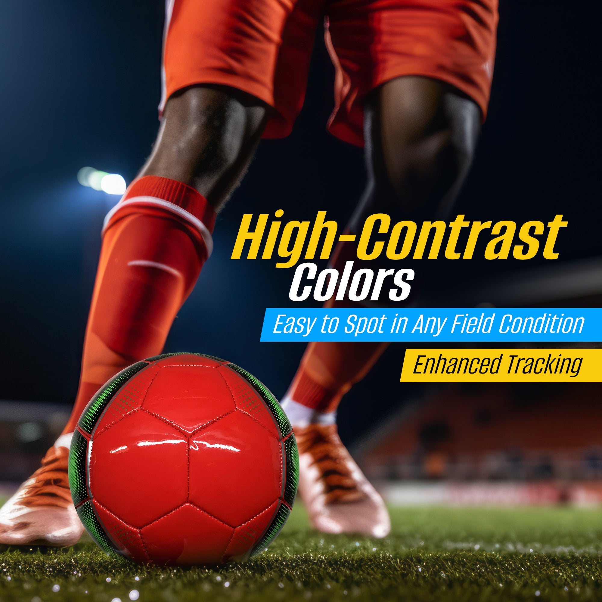 Vizari Sports Cordoba USA Soccer Balls – Red