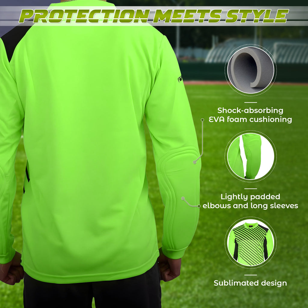 Vizari Arroyo Long Sleeve Goalkeeping Jersey – Green/Black