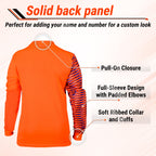 Vizari Portola Goalkeeper Jersey – Orange/Royal/Silver