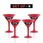 Redcupliving 12oz Reusable Cocktail Cups | BPA-Free Double-Wall Red Drinkware