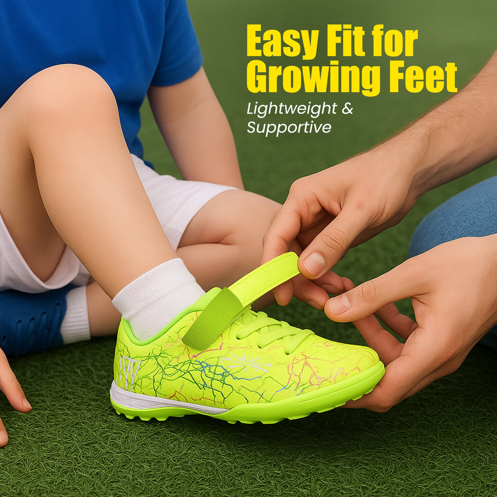 Vizari Zodiac Velcro Junior Turf Soccer Shoes – Green