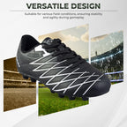 Boca Firm Ground Soccer Shoes -Black/White - Vizari Sports