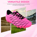 Vizari Boca Youth Firm Ground Soccer Cleats – Pink/Black