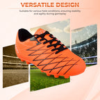 Boca Firm Ground Soccer Cleats - Orange/Black - Vizari Sports