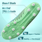 Vizari Tesoro Firm Ground Mid-Cut Soccer Shoes – Aqua/Mint