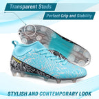 Vizari Saco Mid-Cut Adult Firm Ground Soccer Cleats – Mint/Black