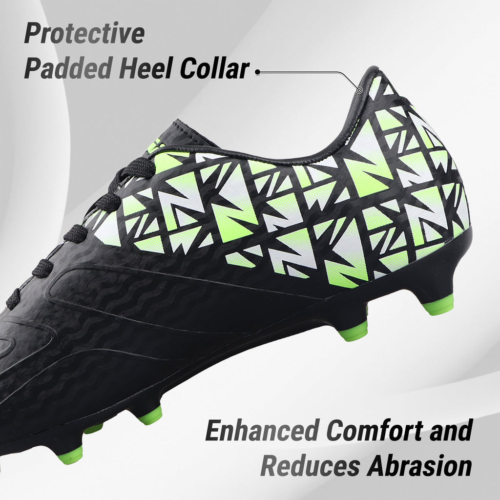 Pismo Junior Firm Ground Soccer Cleats - Black - Vizari Sports