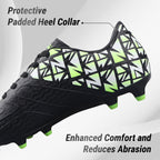 Pismo Junior Firm Ground Soccer Cleats - Black - Vizari Sports
