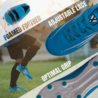 Vizari Bodega Junior Firm Ground Soccer Cleats Sky/White