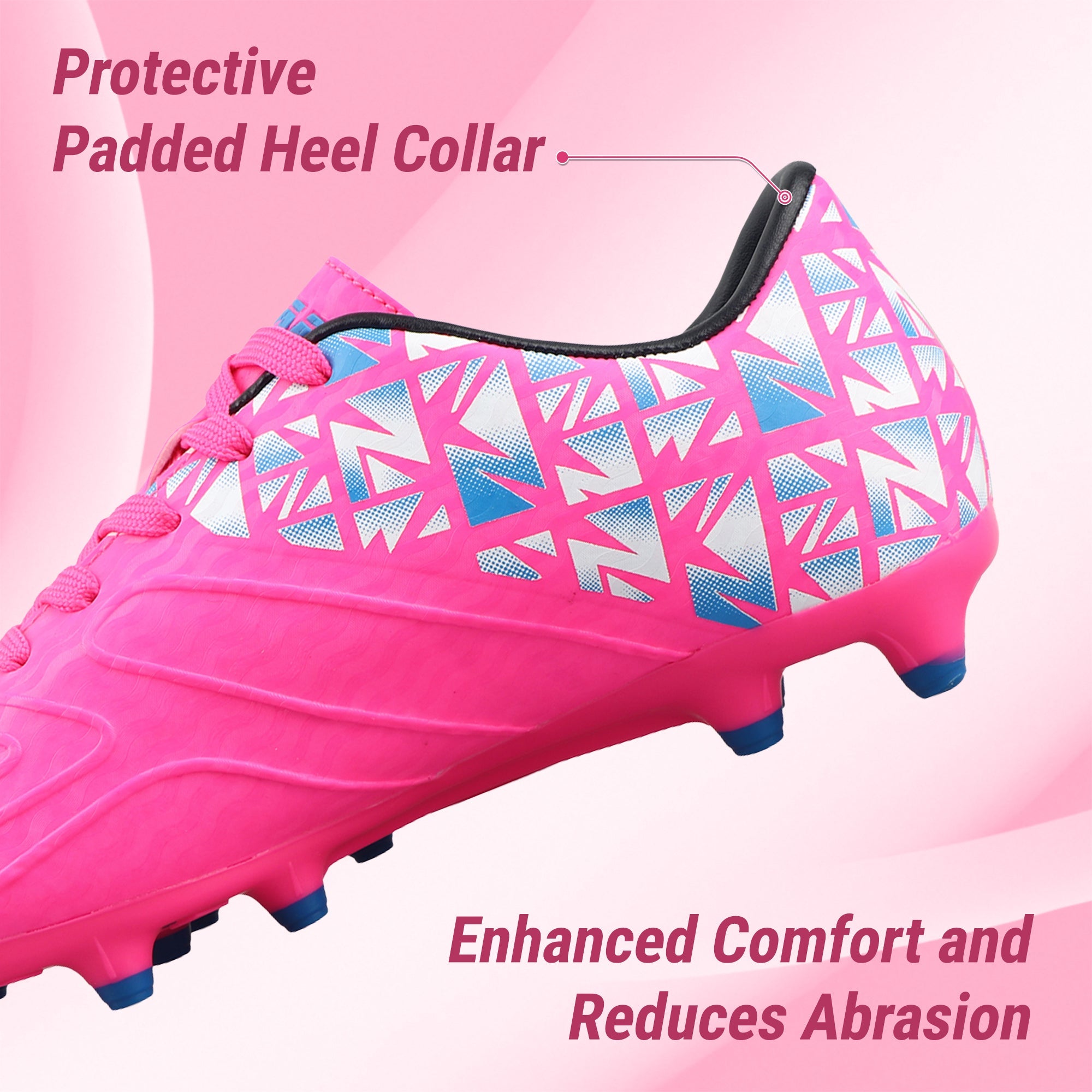 Vizari Pismo Junior Firm Ground Soccer Cleats – Pink