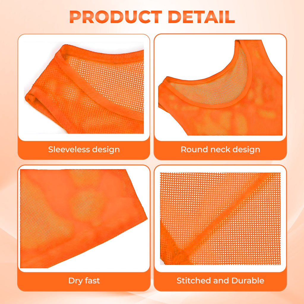 Scrimmage Vest-Orange - Vizari Sports