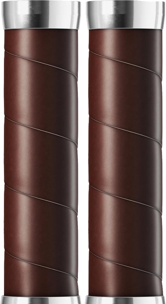 Brooks England Ergonomic Leather Grip 130/130 Brown