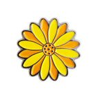 Pinmei Sunflower Golf Ball Marker With Golf Hat Clip(One Hat Clip With Two Markers)