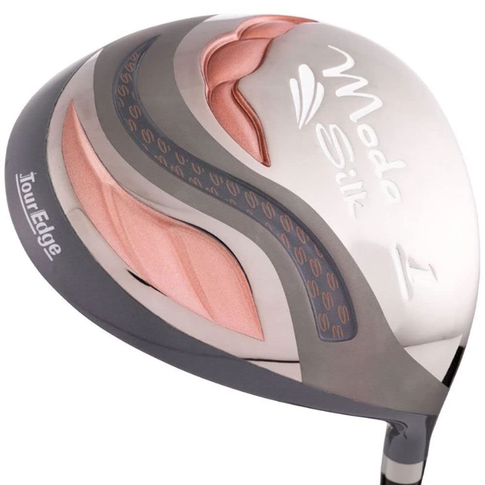 Tour Edge Moda Silk Womens Golf Set-Black-Rose Gold-Rh, Regular (Sksrgl11.B)