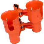 Robocup, Orange, Updated Version, Best Cup Holder For Drinks, Fishing Rod/Pole, Boat, Beach Chair/Golf Cart/Wheelchair/Walker