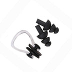 Zooshine 6 Sets Waterproof Silicone Swimming Earplugs Nose Clip Plugs,Ear & Nose Protector Swimming Sets Box Package