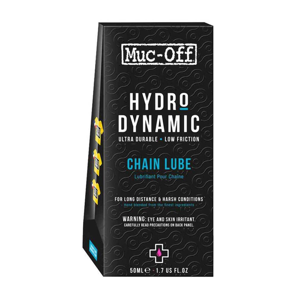 Muc-Off Hydrodynamic Chain Lube, 1.7 Fl Oz - Bike Lube, Bike Chain Oil, Chain Wax For All Weather Conditions - Bike Lubricant An
