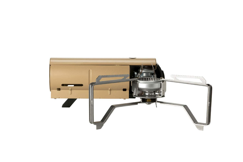 Snow Peak Home & Camp Burner - Portable Burner For Camping & At-Home Use - Durable & Compact Camping Essentials - Khaki
