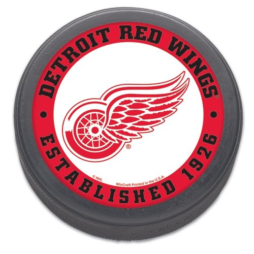Detroit Red Wings Hockey Puck - Est 1926 - Bulk