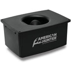 American Hunter 50 Lb Hanging Feeder | Hunting Durable Lightweight Camo Metal Game Feeder With Automatic Delivery System | With