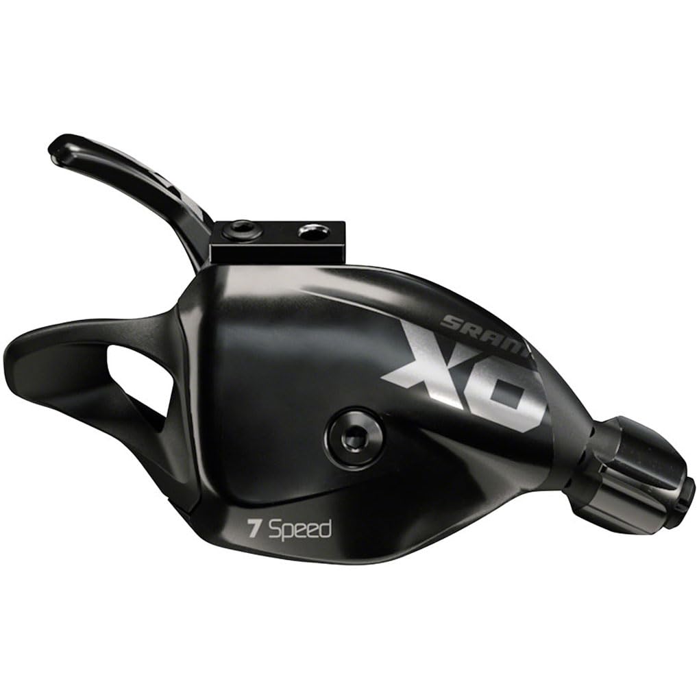 Sram X01 Dh Rear Shifter - 7-Speed, With Discrete Clamp, Black, A2