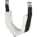 Intrepid International English Girth With Fleece - Breathable Lightweight Horse Girth For English Saddle, Double Elastic Easy At