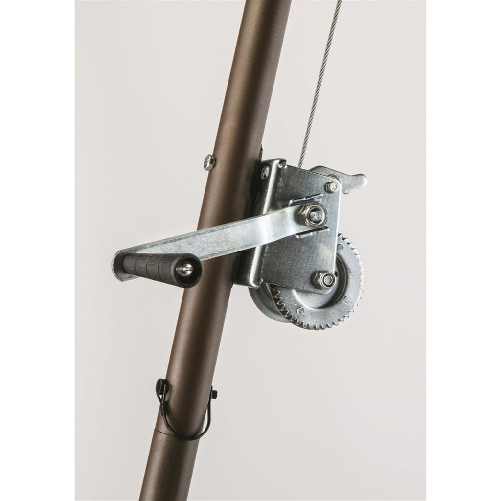 Guide Gear Tripod Portable Game Hanger Deer Hoist Lift System For Hunting, Hide Skinning, Field Dressing
