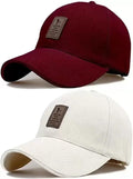 Cap Combo Pack Of 2 Baseball Caps For Men And Women Stylish Unisex Cotton Caps Men For All Sports Football Cricket Running Datin