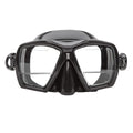 Xs Scuba Gauge Reader Mask - Black Silicone