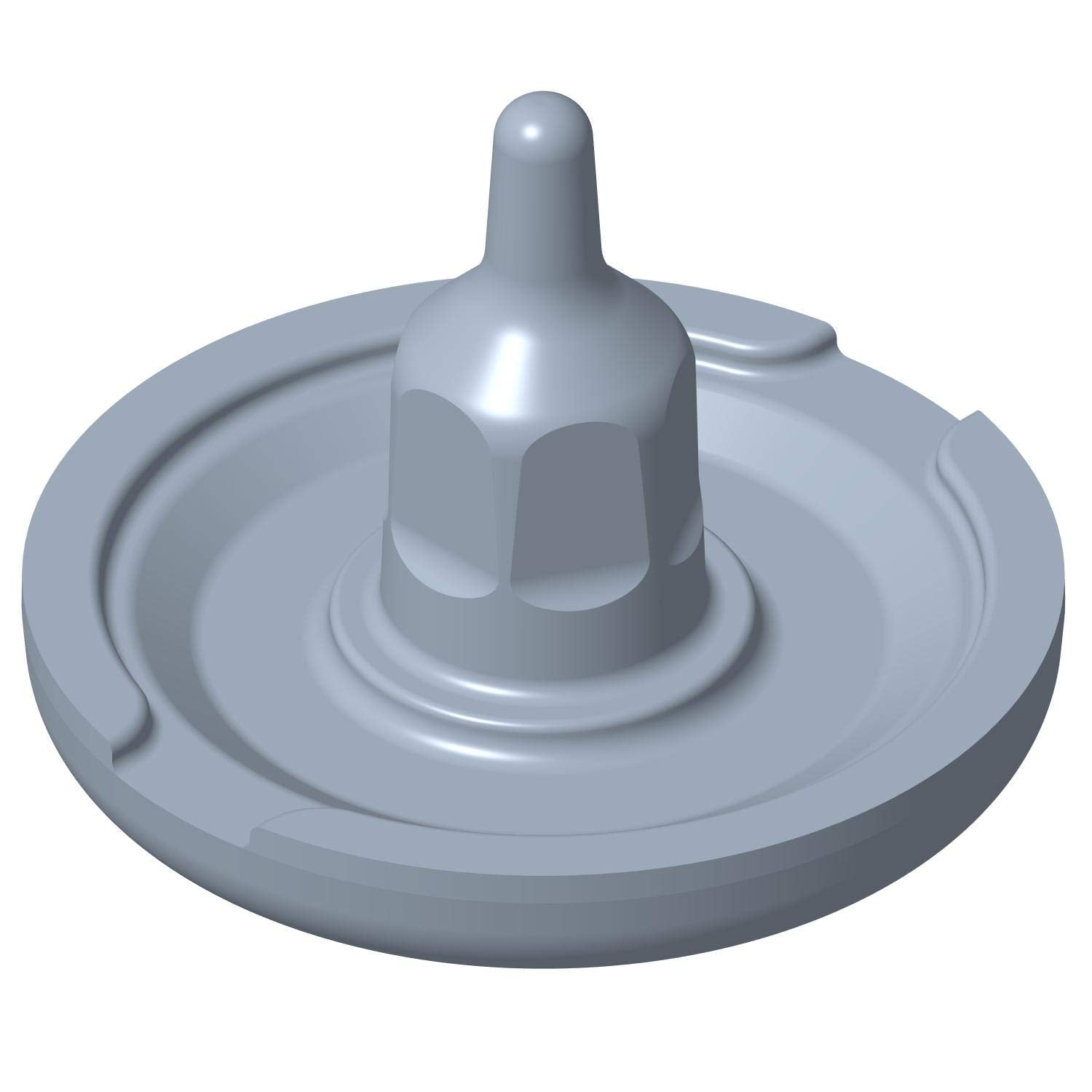 Polaris Snowmobile Nut/Cap, HC Anodized Bellows, for Specific Models, Genuine OEM - Part 5631687