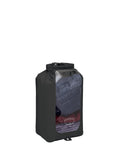Osprey 20L Waterproof Dry Sack with Window, Black