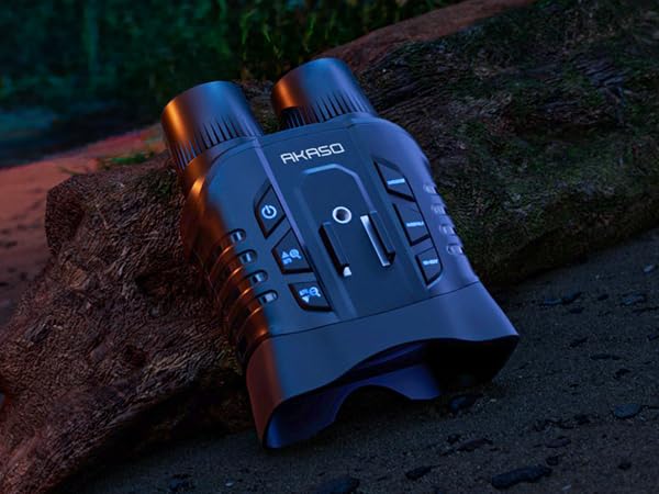 Akaso Seemor-200 Night Vision Goggles - 4K Full Color Night Vision Binoculars For Adults, App-Enabled Photo And Video Saving,Ai-