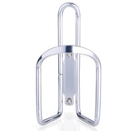 Fivebox Lightweight Aluminum Alloy Bicycle Water Bottle Cage Holder For Outdoor Activities (Silver)