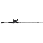 Abu Garcia Vengeance Low Profile Baitcast Reel And Fishing Rod Combo, Gray/Black, 7' - Medium Heavy - 1Pc