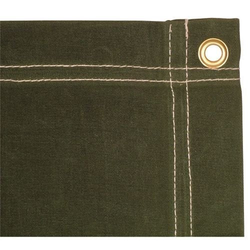 Fox Outdoor 81-2030 Canvas Tarp - 20 X 30 - Olive Drab