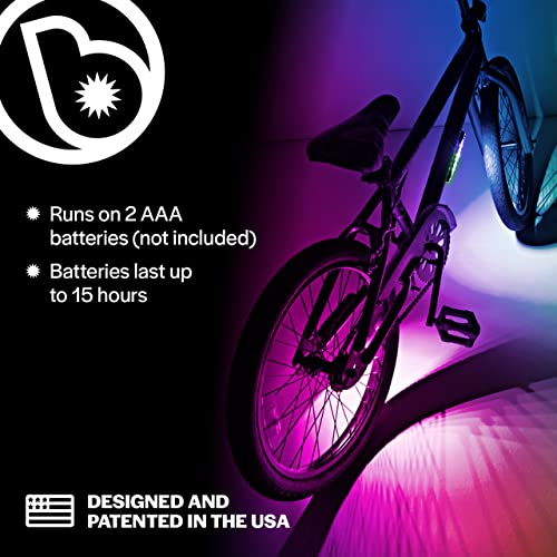 Brightz Gobrightz Led Bicycle Frame Accessory Light, Color Morphing