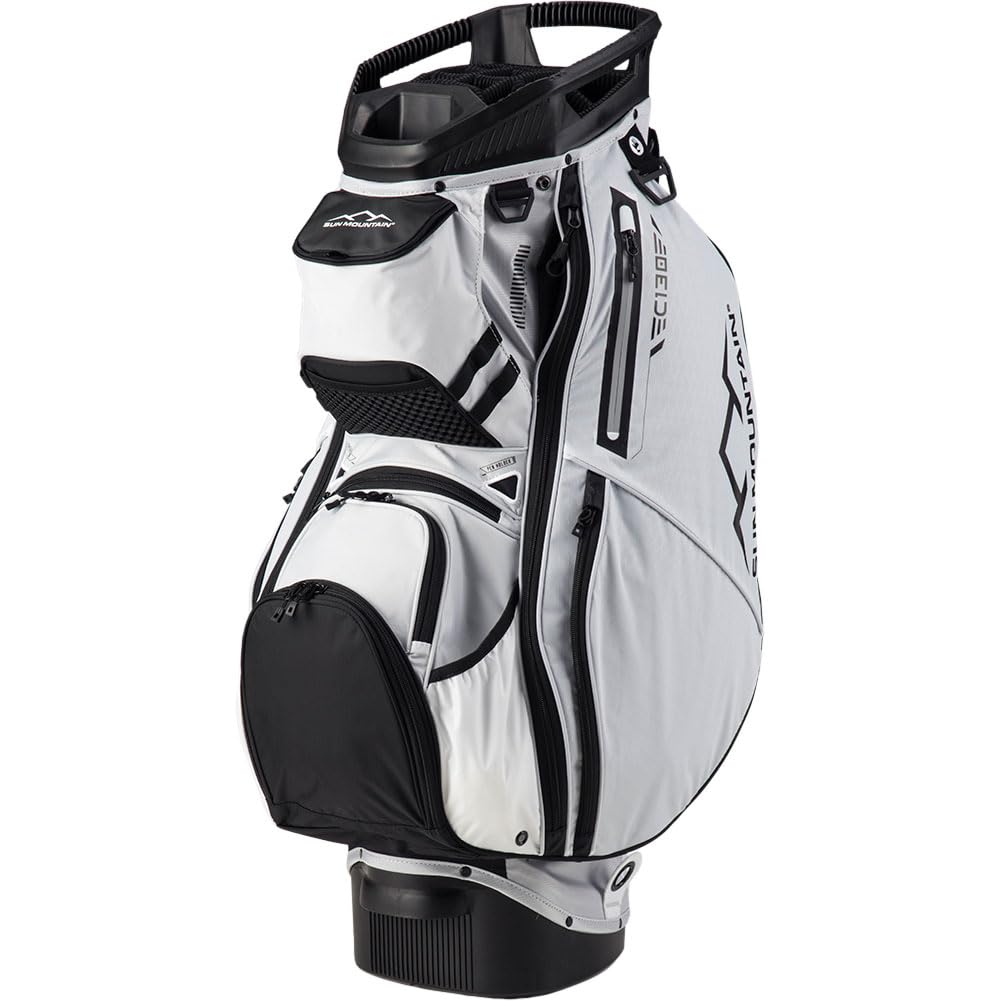 Sun Mountain 2024 C-130 Golf Cart Bag White/Black